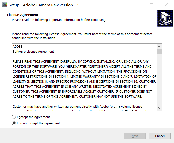 Adobe Camera Raw