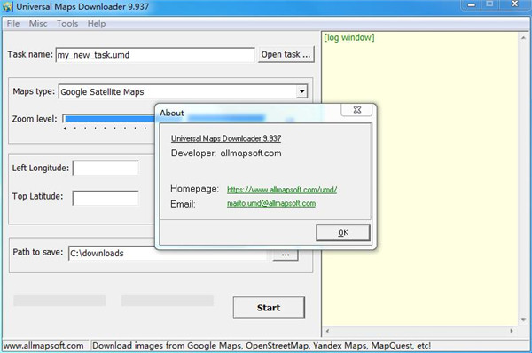 Universal Maps Downloader