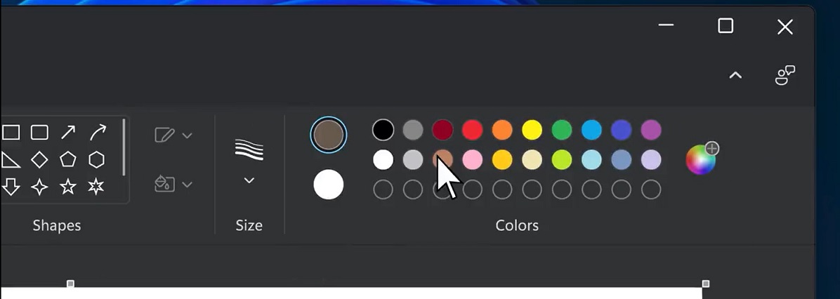 微软Windows11将迎来全新暗黑模式Paint