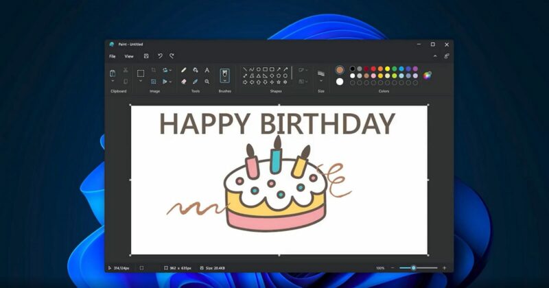 微软Windows11将迎来全新暗黑模式Paint