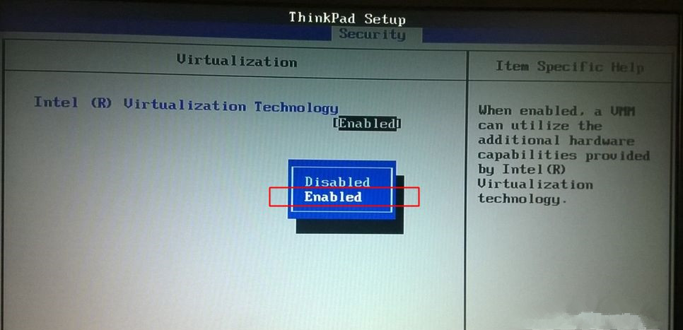 此主机支持Intel VT-x，但Intel VT-x处