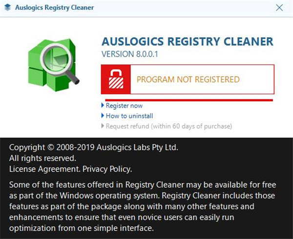  Auslogics Registry Cleaner