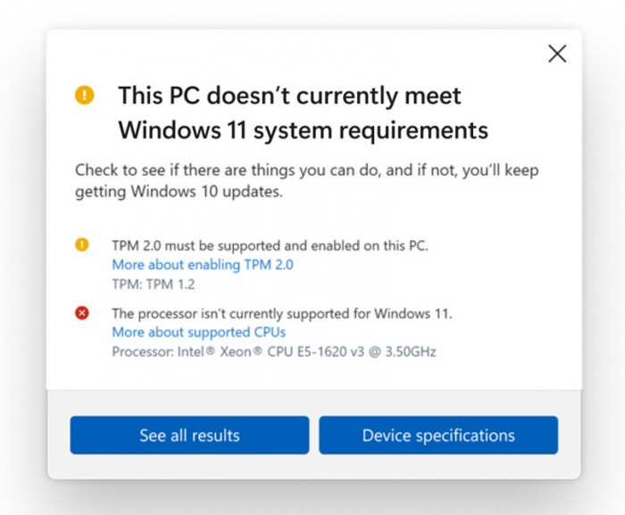 镜像安装Win11将不再强制检查硬件