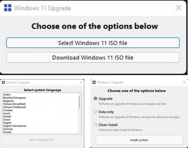 Upgrade小工具绕过限制升级Windows 11