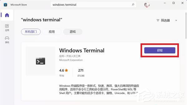 找不到文件wt.exe
