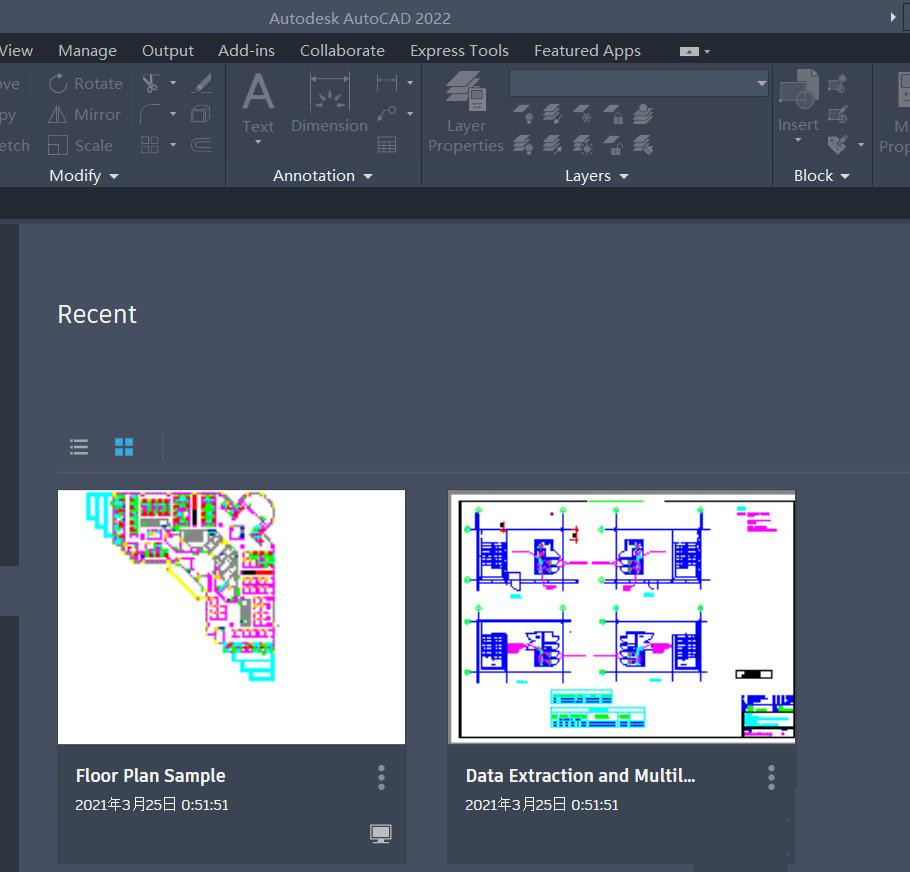 AutoCAD2022