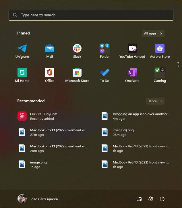 Win11 22H2如何创建开始菜单文件夹?