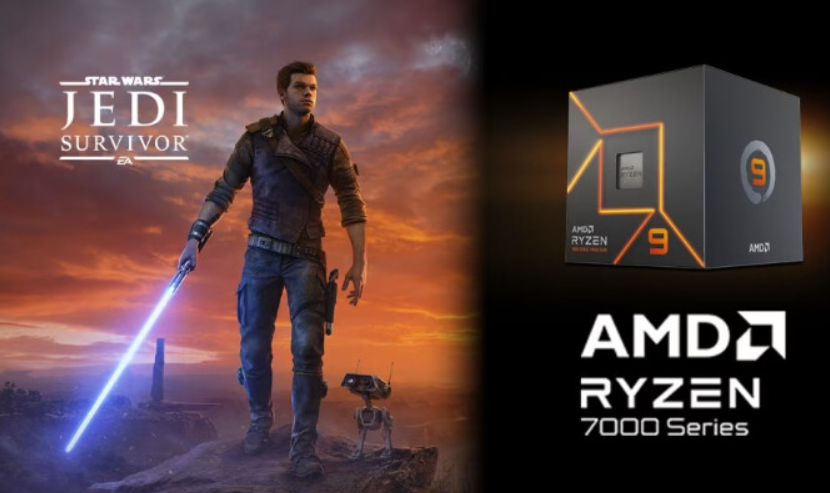 AMD 推出锐龙 7000 系列 CPU 与《星球大战绝地：幸存者》捆绑包