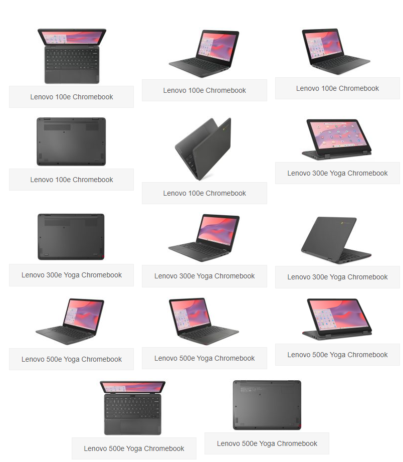 联想发布四款 2023 Chromebook 教育笔