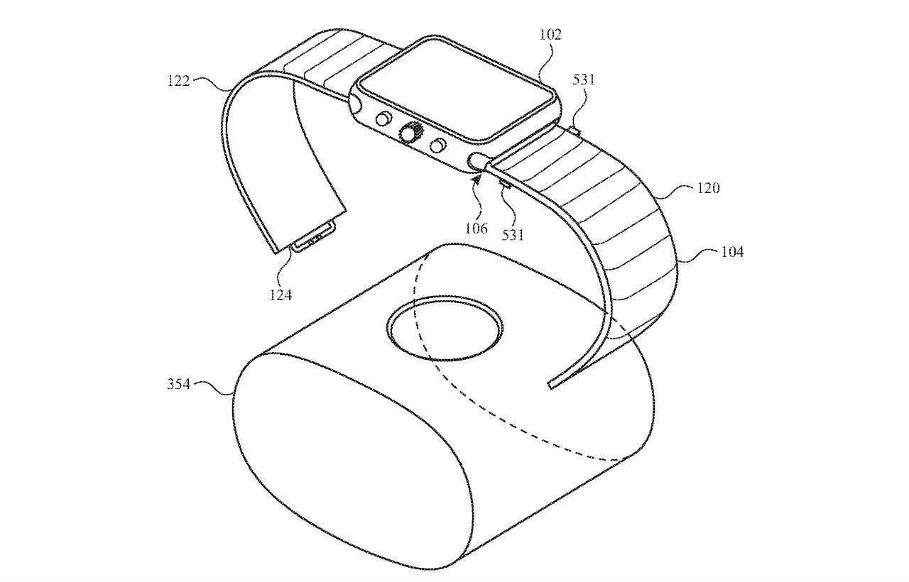 苹果 Apple Watch 新专利：可从表带上摘下来，充当小型手持设备