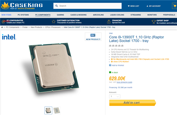 Intel 35W低功耗神U终于开卖：价格如何？
