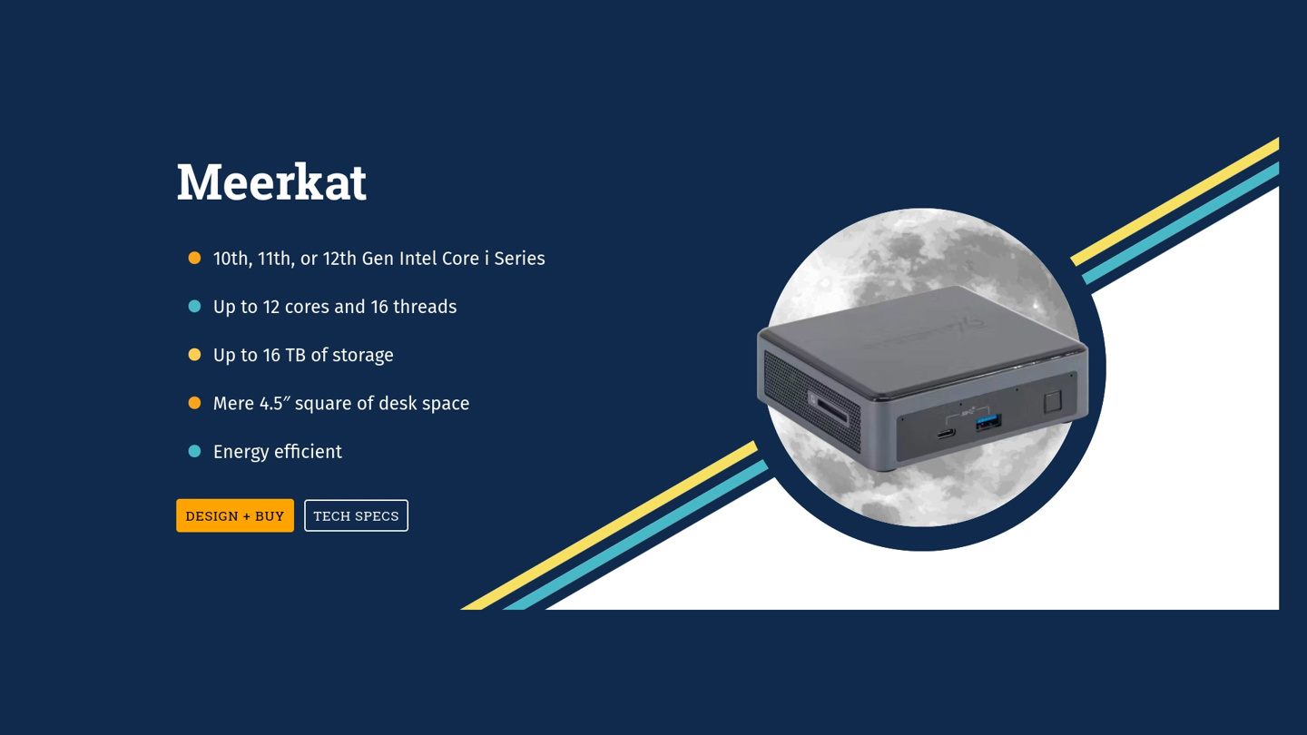 Meerkat mini Linux PC 支持的处理器型号有哪些？