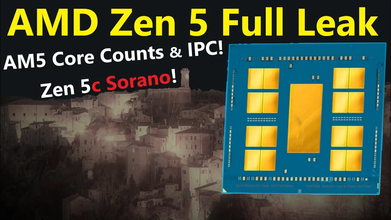  AMD Zen5 处理器：IPC 性能至少提升 15%