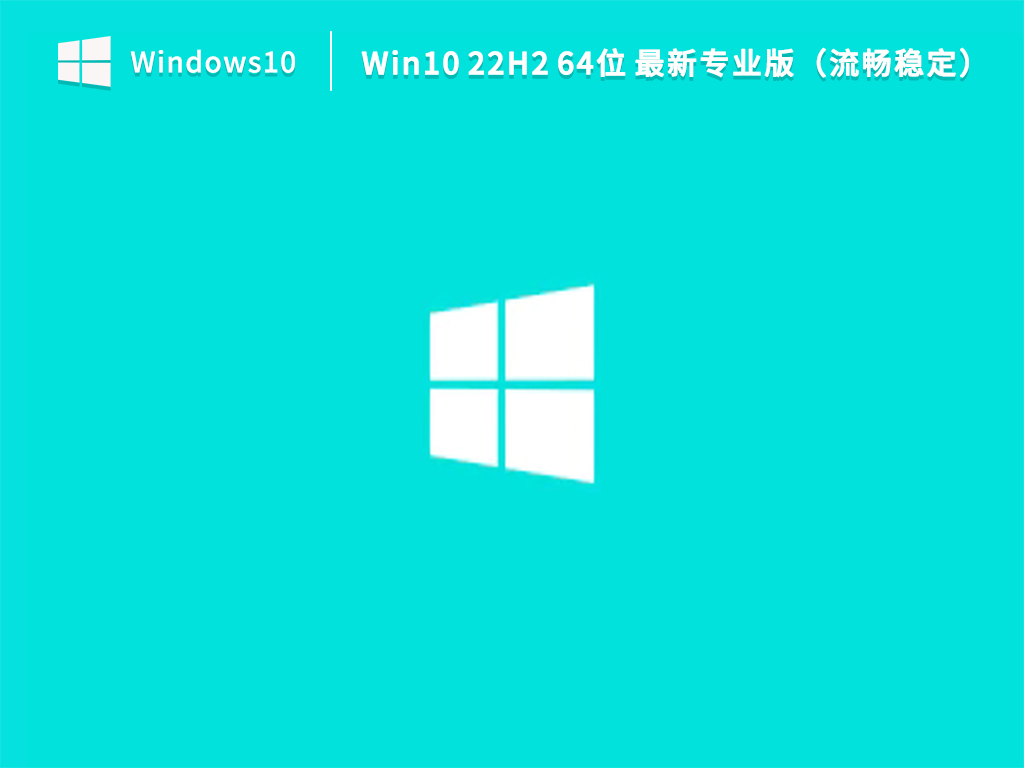 Win10 22H2 64位 最新专业版（流畅稳定）V2023.06