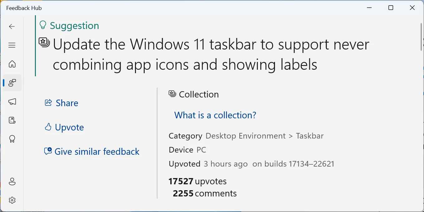 微软 Win11 Moment 4 可选更新任务栏推