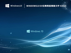 Windows10 64位精简版镜像文件 V2023