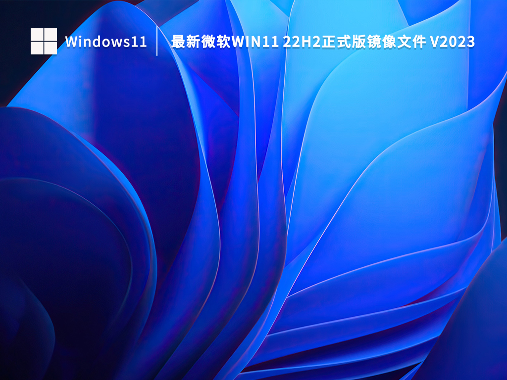 最新微软Win11 22H2正式版镜像文件 V2023