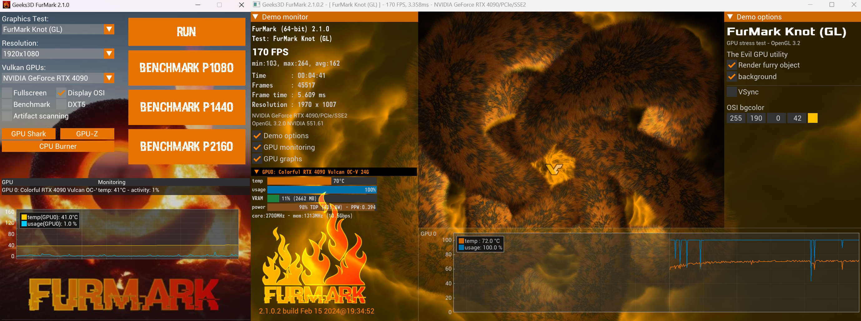 跨平台 GPU 基准测试工具 FurMark 2 正