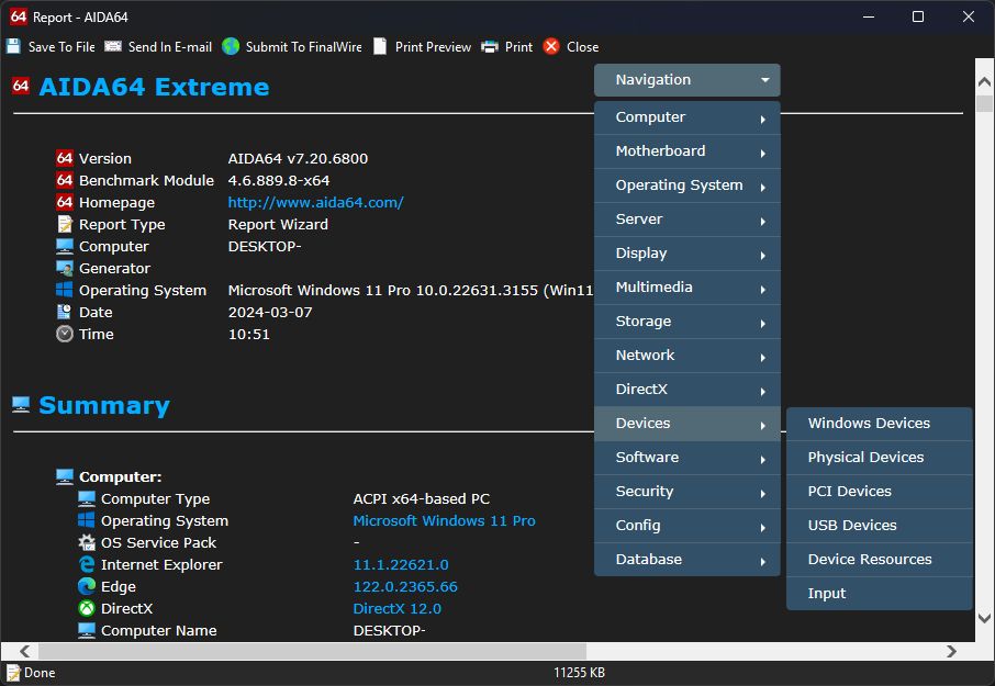 AIDA64 7.20 发布