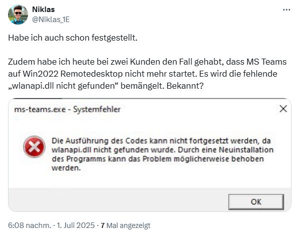 用户反馈：多个 Windows Server 版本上