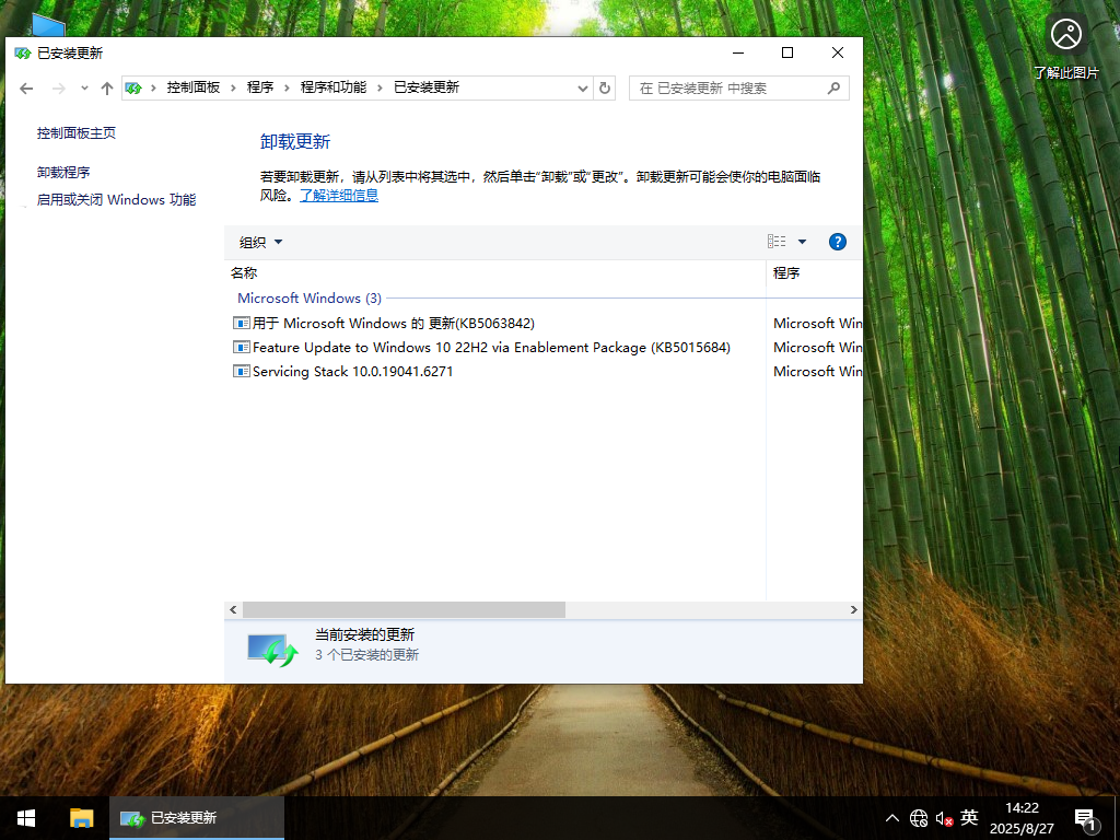 【8.27更新】Windows10 22H2 19045.6282 X64 专业版