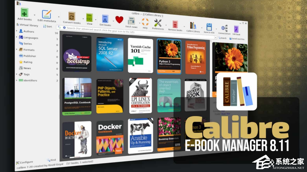 开源电子书管理工具 Calibre 发布 8.11