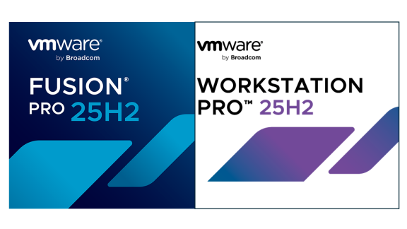 VMware Workstation Pro / Fusion 25H2 发布！支持 USB 3.2 等多项关键功能
