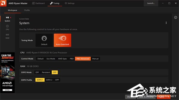 AMD Ryzen Master