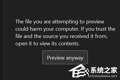 Win11 文件资源管理器新增“仍要预览”