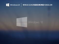 Win10 21H2 专业纯净版 V2022.09