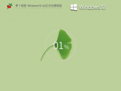 萝卜家园 Windows10 64位 优化精简版 V2023.06