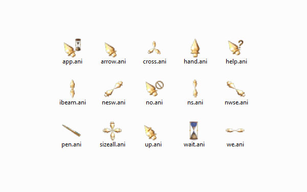 个性保龄球鼠标指针