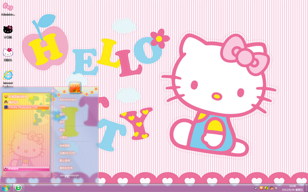 可爱hello kitty壁纸桌面