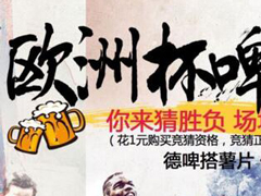 网酒网助威欧洲杯！足球竞猜 德啤配薯片