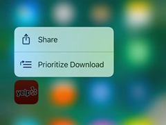用户曝iOS10 Beta1特性：可让某应用优先下载