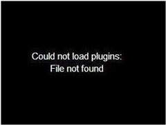 Win7网页无法看视频提示“Could not load plugins”怎么办？