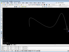 CAD怎样画样条曲线？AutoCAD2008快速画出样条曲线方法简述