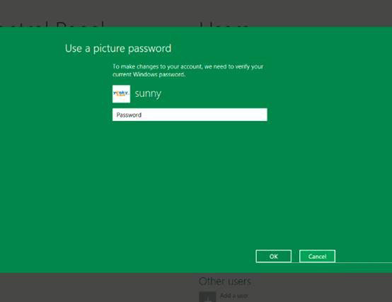 win8图形密码的设置方法