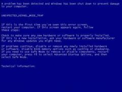 Win7 SP1正式版蓝屏死机提示错误代码Error C000009A怎么办?