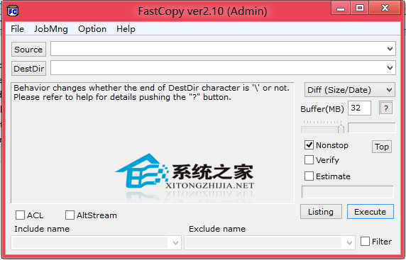 Win8巧用工具FastCopy极速复制大文件的技巧