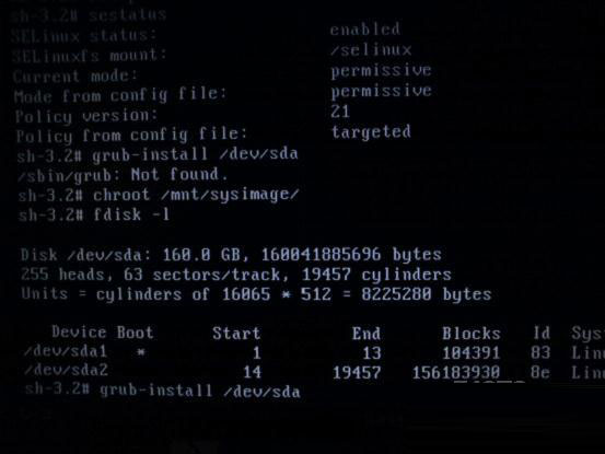  Linux系统救援模式操作实例