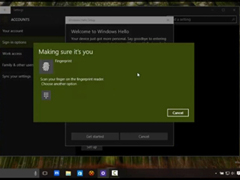 Win10指纹识别功能怎么使用？