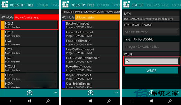 Win10 Mobile预览版解锁成功迎来更多注册表玩法