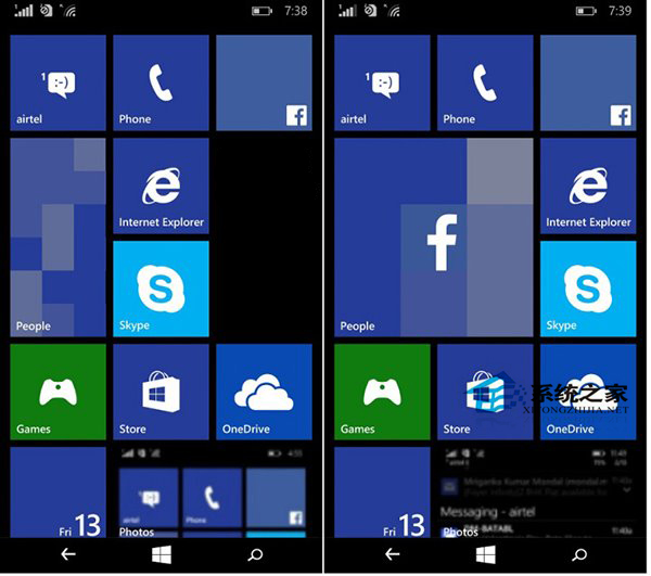 Win10 Mobile将拥有4x4特大动态磁贴