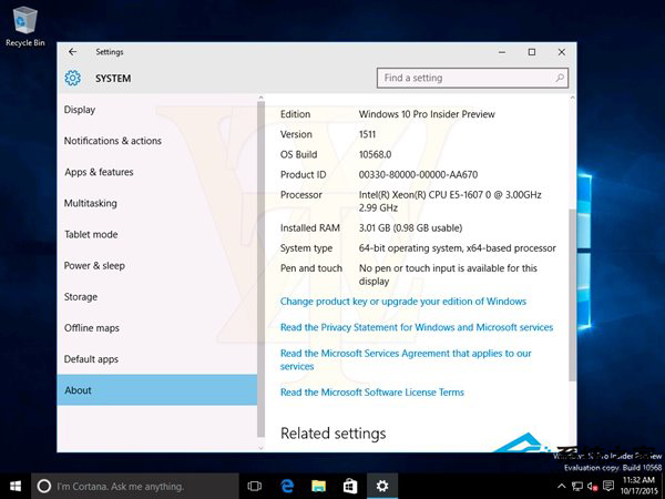 Win10预览版10568大量截图曝光