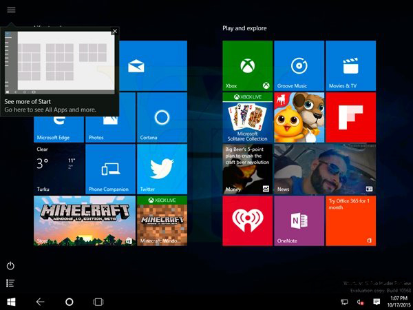 Win10预览版10568大量截图曝光