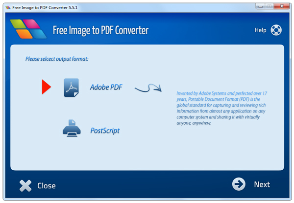 Free Image to PDF Converter(PDF转换器) V5.5.1