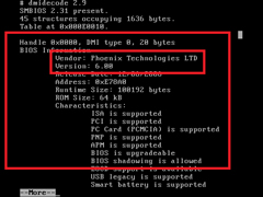 Linux系统Dmidecode命令的用法