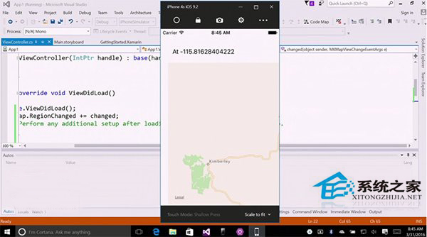 Xamarin为Win10带来iOS应用开发功能