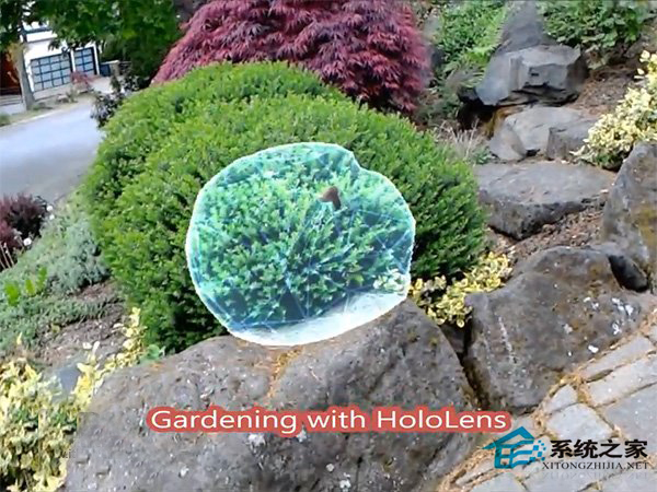HoloLens潜力无限：打造室外科幻花园